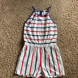 VINEYARD VINES striped jumpsuit